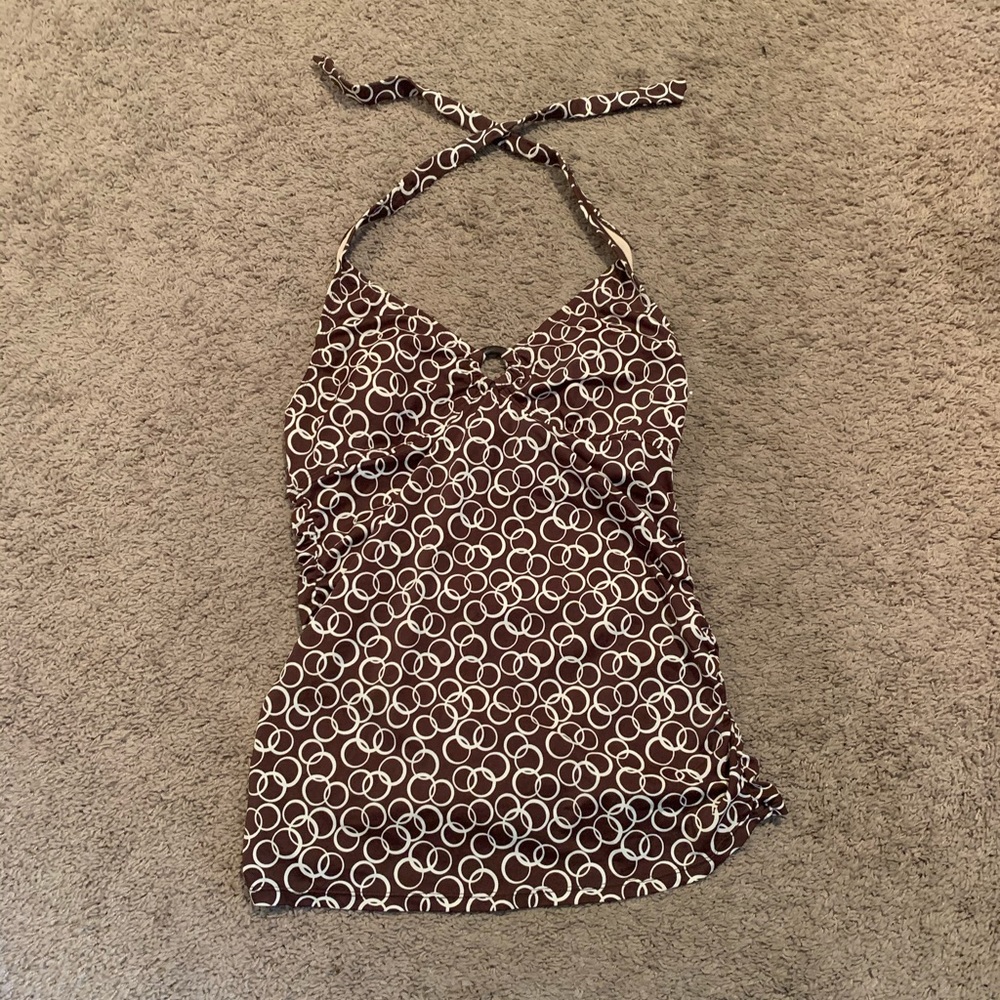 Motherhood Maternity Bathing Swim Suit Top Medium